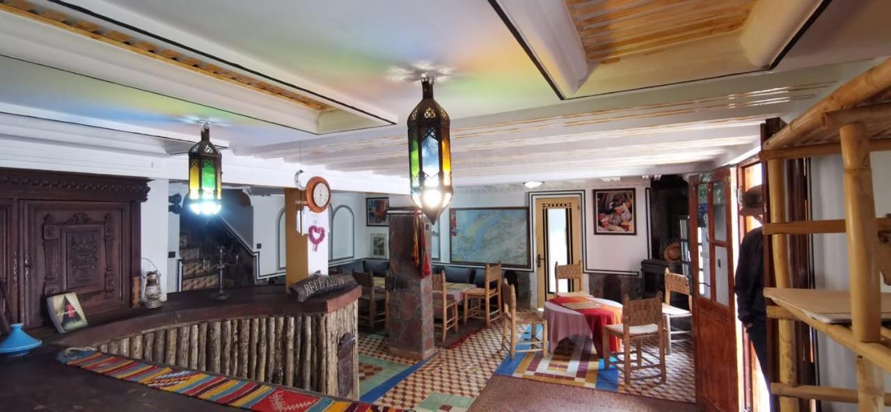 Auberge Des Peupliers Cafe Restaurant Akhendachou n'Ait Ouffi Exterior photo