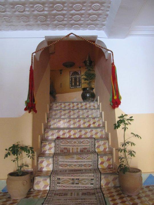 Auberge Des Peupliers Cafe Restaurant Akhendachou n'Ait Ouffi Exterior photo
