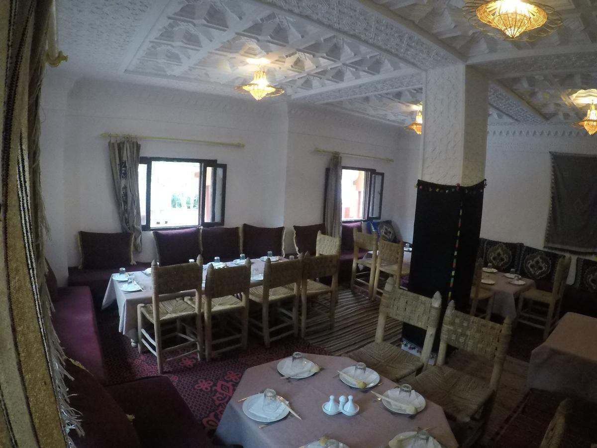 Auberge Des Peupliers Cafe Restaurant Akhendachou n'Ait Ouffi Exterior photo